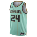 Brandon Miller #24 Maillot Charlotte Hornets Mint City Edition