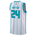 Brandon Miller # 24 Charlotte Hornets Maillot blanc de l'association