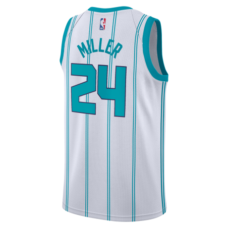 Brandon Miller # 24 Charlotte Hornets Maillot blanc de l'association