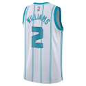 Grant Williams #2 Maillot blanc de l'association Charlotte Hornets