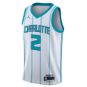 Grant Williams #2 Maillot blanc de l'association Charlotte Hornets