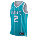 Grant Williams #2 Maillot Charlotte Hornets Sarcelle Icône