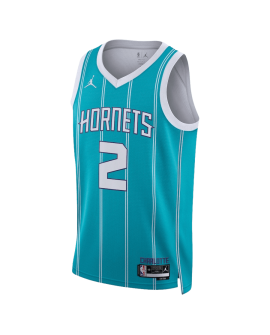 Grant Williams #2 Maillot Charlotte Hornets Sarcelle Icône