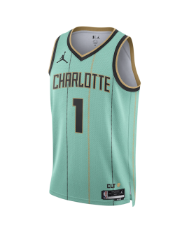 Maillot LaMelo Ball #1 Charlotte Hornets Mint City Edition