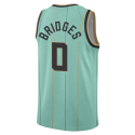 Miles Bridges #0 Maillot Charlotte Hornets Mint City Edition