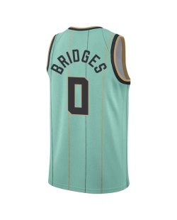 Miles Bridges #0 Maillot Charlotte Hornets Mint City Edition