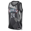 Cam Thomas #24 Maillot Brooklyn Nets Gris City Edition