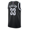 Nicolas Claxton #33 Brooklyn Nets Maillot Icône Noir