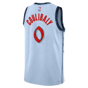 Bilal Coulibaly #8 Maillot Washington Wizards Blue City Edition