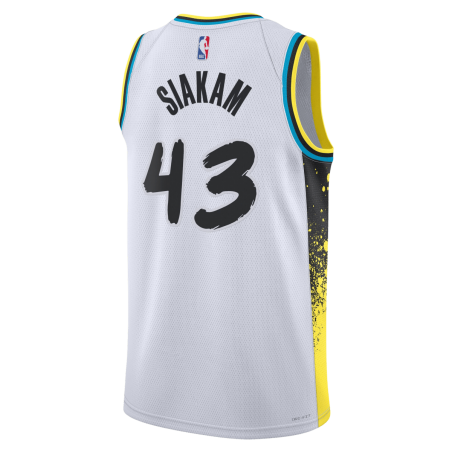Pascal Siakam #43 Maillot Indiana Pacers White City Edition