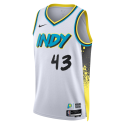 Pascal Siakam #43 Maillot Indiana Pacers White City Edition