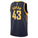 Pascal Siakam #43 Maillot Icon Marine des Indiana Pacers