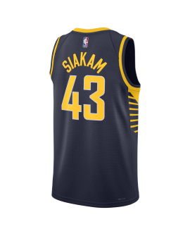 Pascal Siakam #43 Maillot Icon Marine des Indiana Pacers