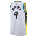 T.J. McConnell #9 Maillot Indiana Pacers White City Edition
