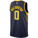 Tyrese Haliburton #0 Maillot Icon Marine des Indiana Pacers