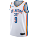 Alex Caruso #9 Maillot d'association blanc du Thunder d'Oklahoma City