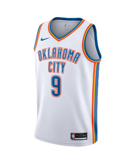 Alex Caruso #9 Maillot d'association blanc du Thunder d'Oklahoma City