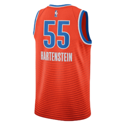 Isaiah Hartenstein #55 Maillot de déclaration Orange Thunder d'Oklahoma City
