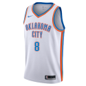 Jalen Williams #8 Maillot d'association blanc Thunder d'Oklahoma City