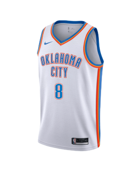 Jalen Williams #8 Maillot d'association blanc Thunder d'Oklahoma City