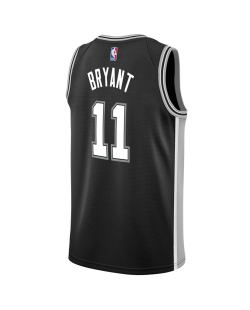 Carter Bryant #11 Maillot Icône Noir San Antonio Spurs