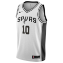 Jeremy Sochan #10 Maillot blanc de l'association des San Antonio Spurs