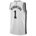 Victor Wembanyama #1 Maillot blanc de l'association des San Antonio Spurs