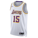 Austin Reaves #15 Maillot blanc de l'association des Los Angeles Lakers