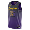 Austin Reaves #15 Maillot Los Angeles Lakers Purple City Edition