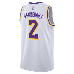 Jarred Vanderbilt #2 Maillot blanc de l'association des Lakers de Los Angeles