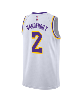 Jarred Vanderbilt #2 Maillot blanc de l'association des Lakers de Los Angeles