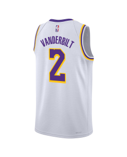 Jarred Vanderbilt #2 Maillot blanc de l'association des Lakers de Los Angeles