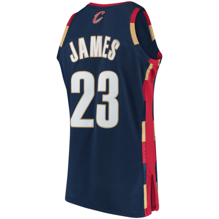LeBron James #23 Cleveland Cavaliers 2008-09 Maillot Hardwood Classics