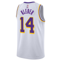Maxi Kleber #14 Maillot blanc de l'association des Lakers de Los Angeles
