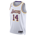 Maxi Kleber #14 Maillot blanc de l'association des Lakers de Los Angeles