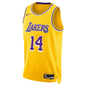 Maxi Kleber #14 Maillot icône jaune des Los Angeles Lakers