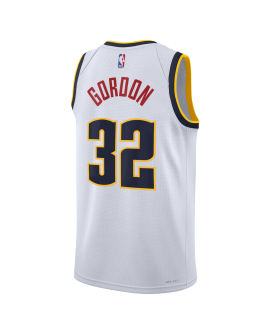 Aaron Gordon #32 Maillot blanc de l'association Denver Nuggets