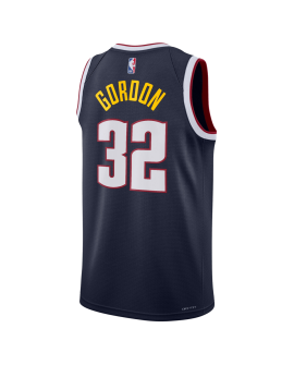 Aaron Gordon #32 Denver Nuggets Maillot Icône Marine