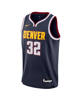 Aaron Gordon #32 Denver Nuggets Maillot Icône Marine