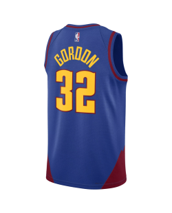 Aaron Gordon #32 Maillot de déclaration bleu Denver Nuggets