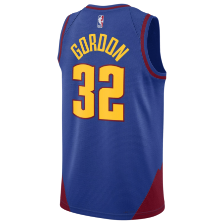 Aaron Gordon #32 Maillot de déclaration bleu Denver Nuggets