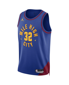 Aaron Gordon #32 Maillot de déclaration bleu Denver Nuggets