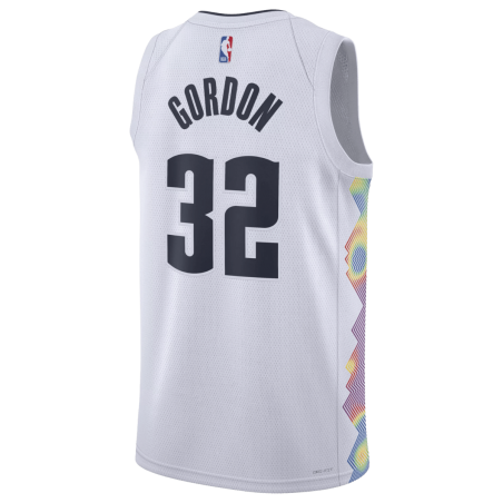 Aaron Gordon #32 Maillot Denver Nuggets White City Edition