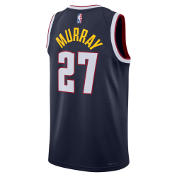 Jamal Murray #27 Denver Nuggets Maillot Icône Marine