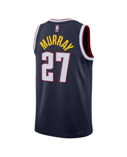 Jamal Murray #27 Denver Nuggets Maillot Icône Marine
