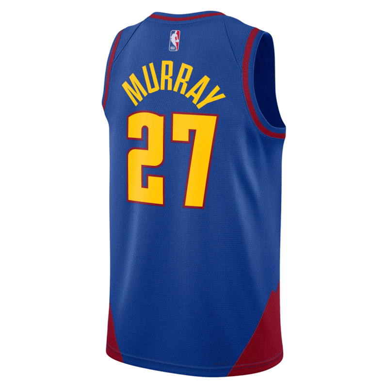 Jamal Murray #27 Maillot de déclaration bleu Denver Nuggets