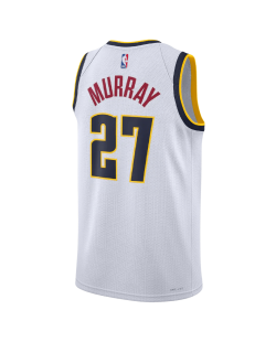 Jamal Murray #27 Maillot de l'association blanche des Denver Nuggets