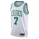 Jaylen Brown #7 Maillot de l'association blanche des Boston Celtics