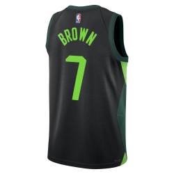 Jaylen Brown #7 Maillot Boston Celtics Black City Edition