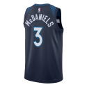 McDaniels #3 Maillot Icon Marine des Minnesota Timberwolves